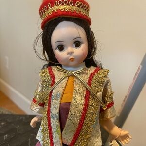 Vintage Madame Alexander International Doll Collection 8" Turkey Doll #587